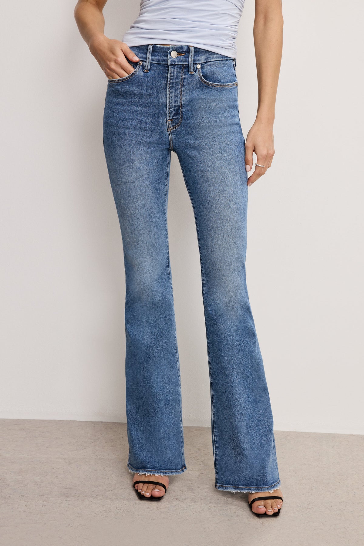 ALWAYS FITS GOOD LEGS FLARE JEANS INDIGO316