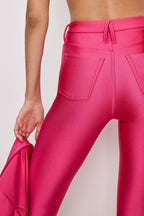 COMPRESSION SHINE GOOD WAIST LEGGINGS BALLERINA PINK004