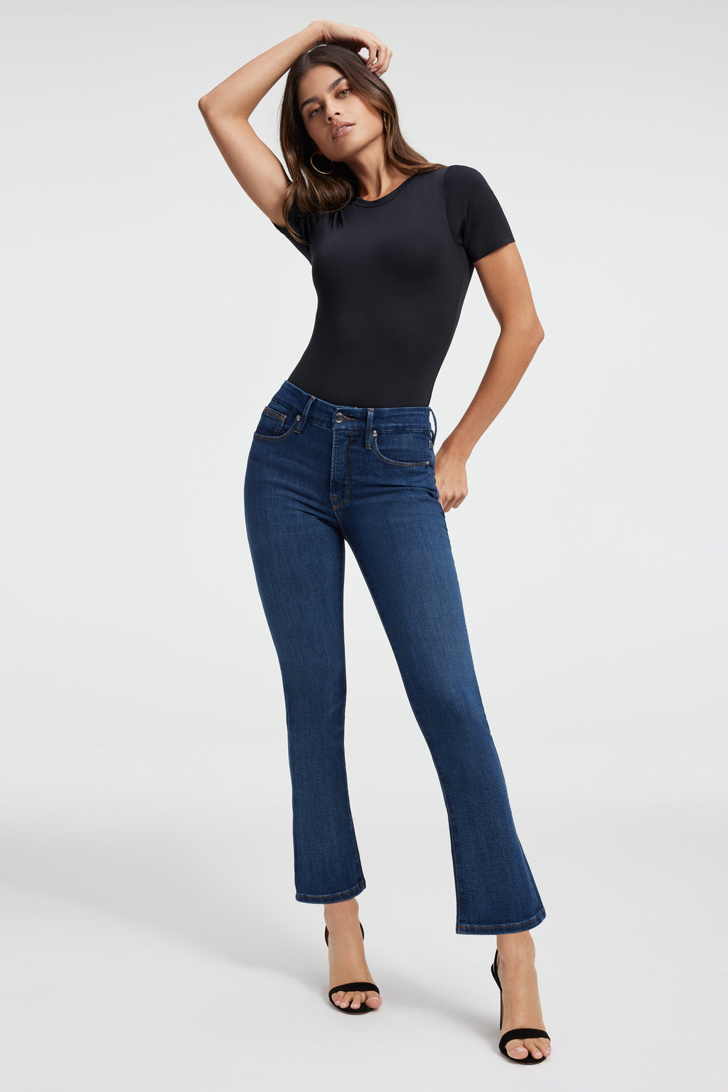 GOOD LEGS STRAIGHT JEANS BLUE004