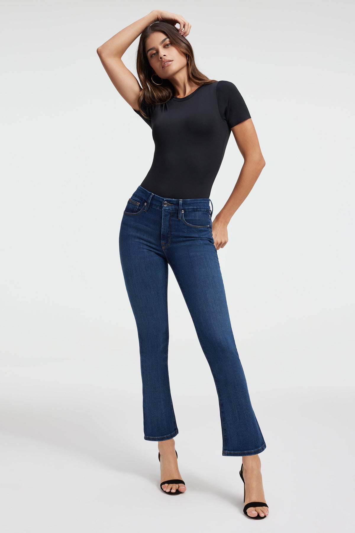 GOOD LEGS STRAIGHT JEANS BLUE004