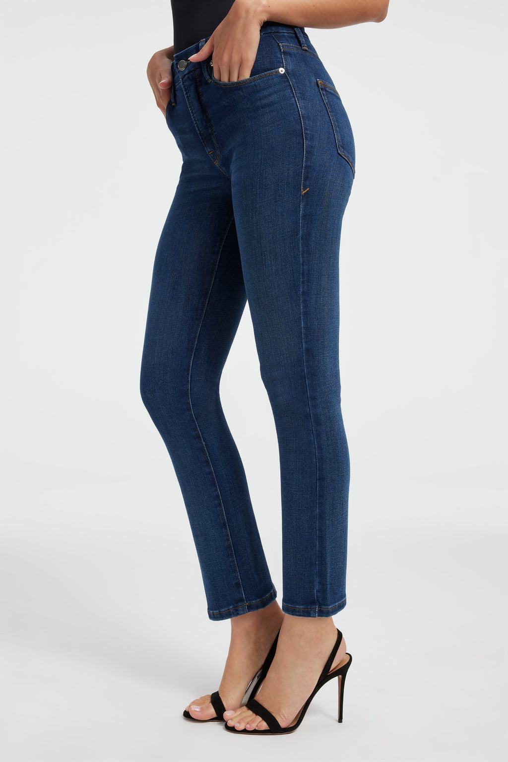 GOOD LEGS STRAIGHT JEANS BLUE004