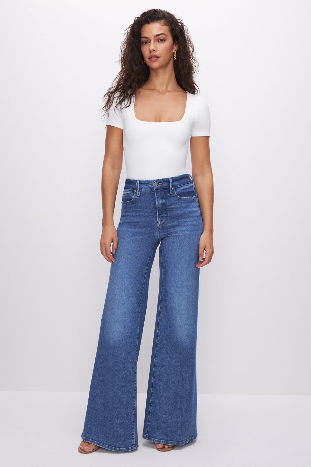SCULPTING SQUARE NECK BODYSUIT WHITE001