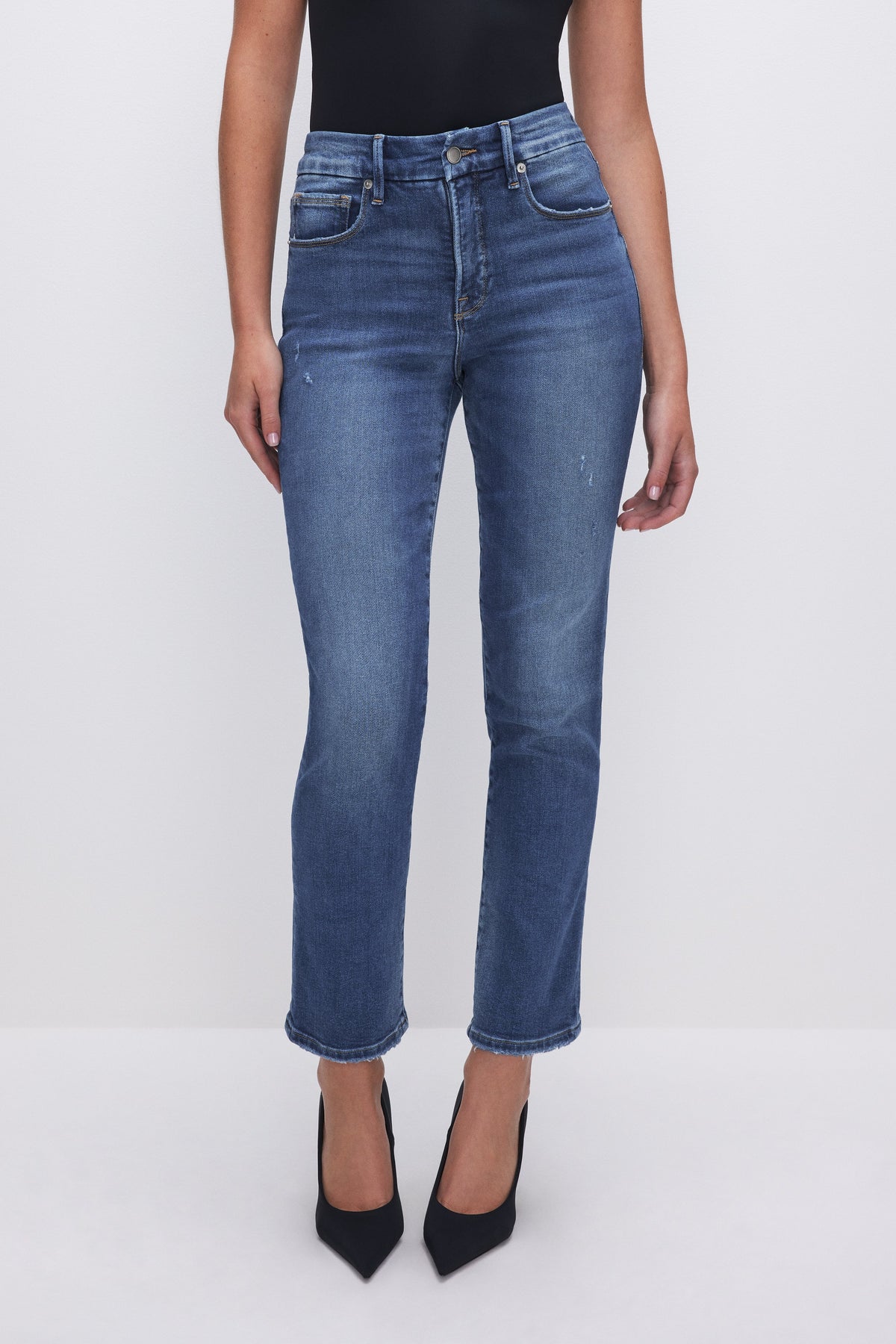 GOOD STRAIGHT COMPRESSION JEANS INDIGO271