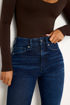 ALWAYS FITS GOOD CURVE STRAIGHT JEANS INDIGO707