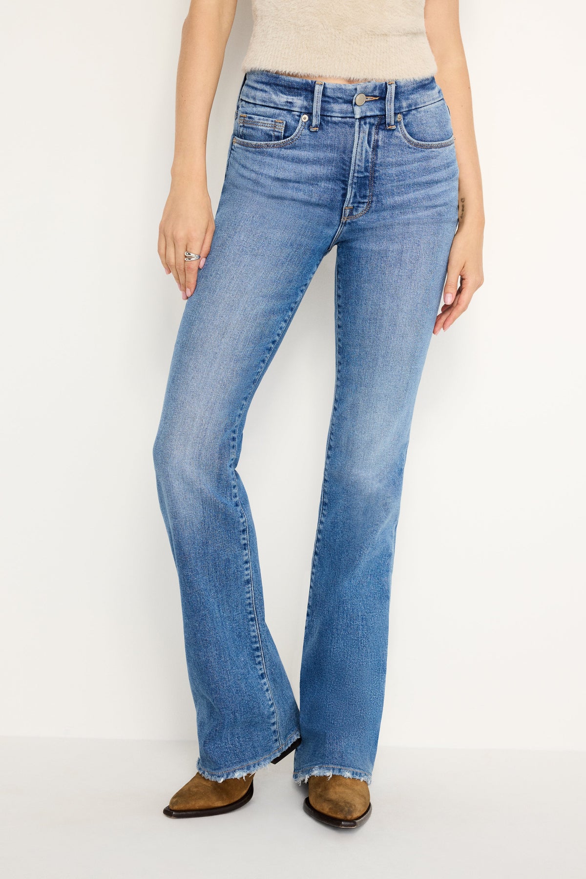 GOOD CLASSIC SLIM BOOTCUT JEANS INDIGO692