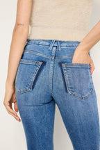 GOOD CLASSIC SLIM BOOTCUT JEANS INDIGO692