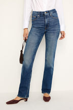 GOOD ICON STRAIGHT JEANS INDIGO605