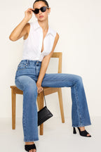SOFT TECH GOOD PETITE BOOTCUT JEANSINDIGO627