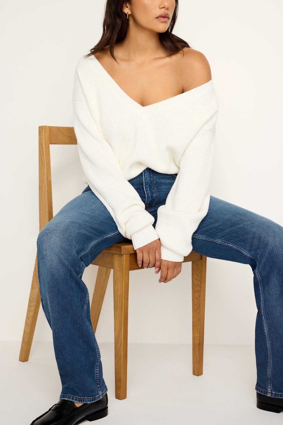 GOOD ICON STRAIGHT JEANS INDIGO605