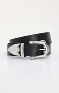 CLASSIC WESTERN BELT BLACK001