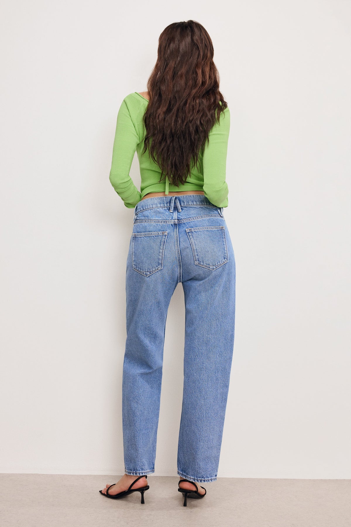 GOOD RELAXED STRAIGHT JEANS INDIGO885