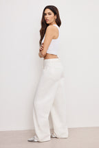 GOOD LOW RISE BAGGY JEANS CLOUD WHITE