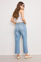 GOOD 90S CROPPED RELAXED JEANS INDIGO964