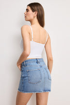SUPER STRETCH JERSEY BUSTIER WHITE001