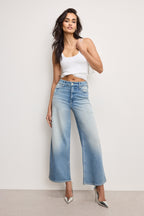 GOOD SKATE WIDE CROPPED JEANS INDIGO958