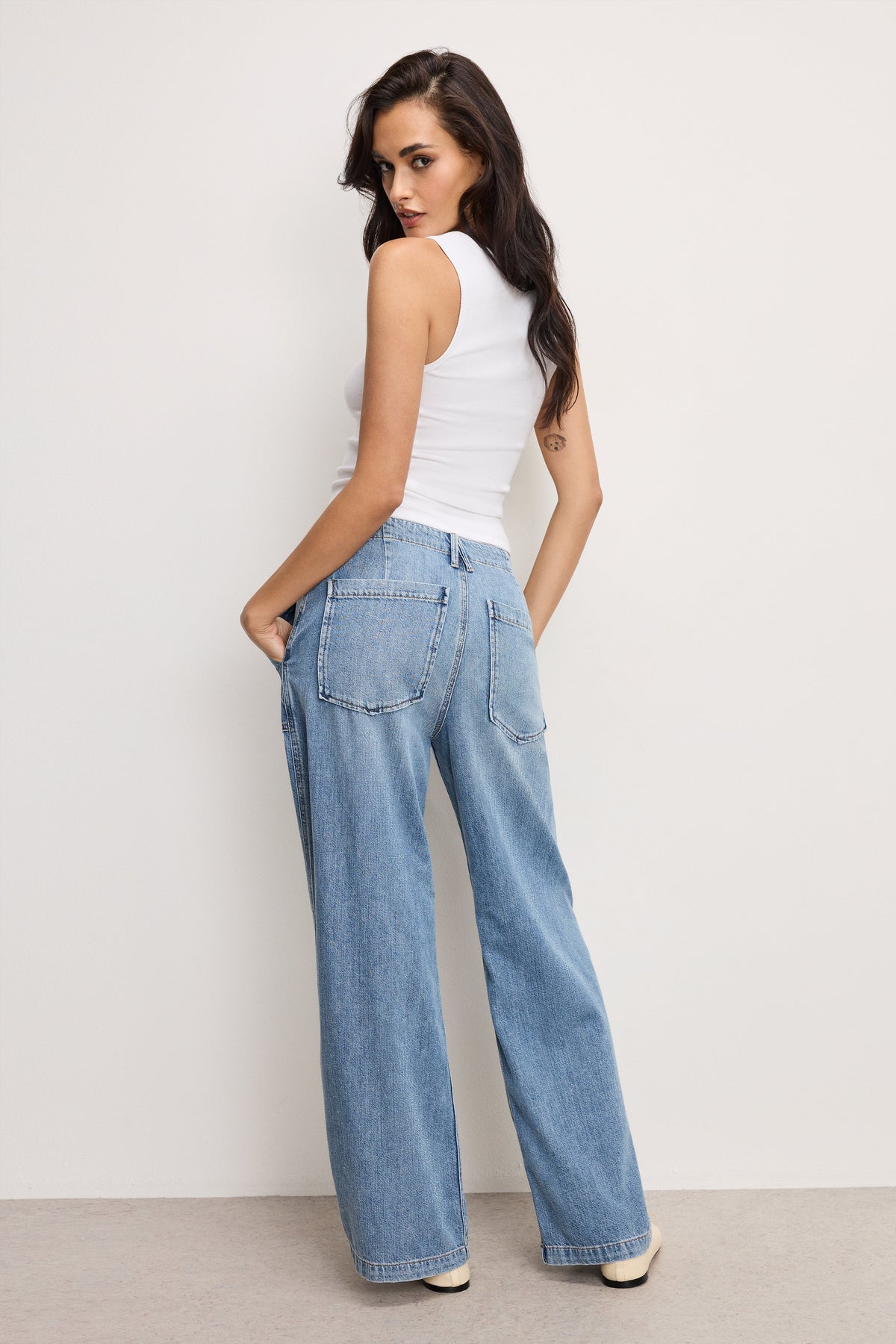LITE LINEN DENIM PANTS INDIGO786