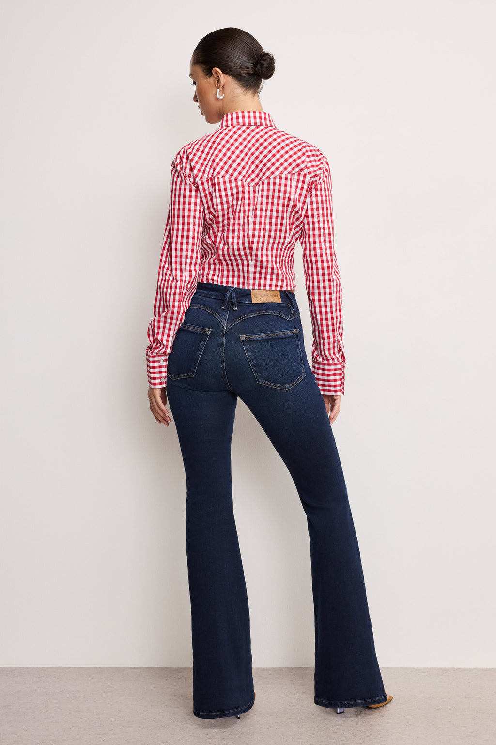 DOLLY JOLEANS FLARE JEANS INDIGO1020