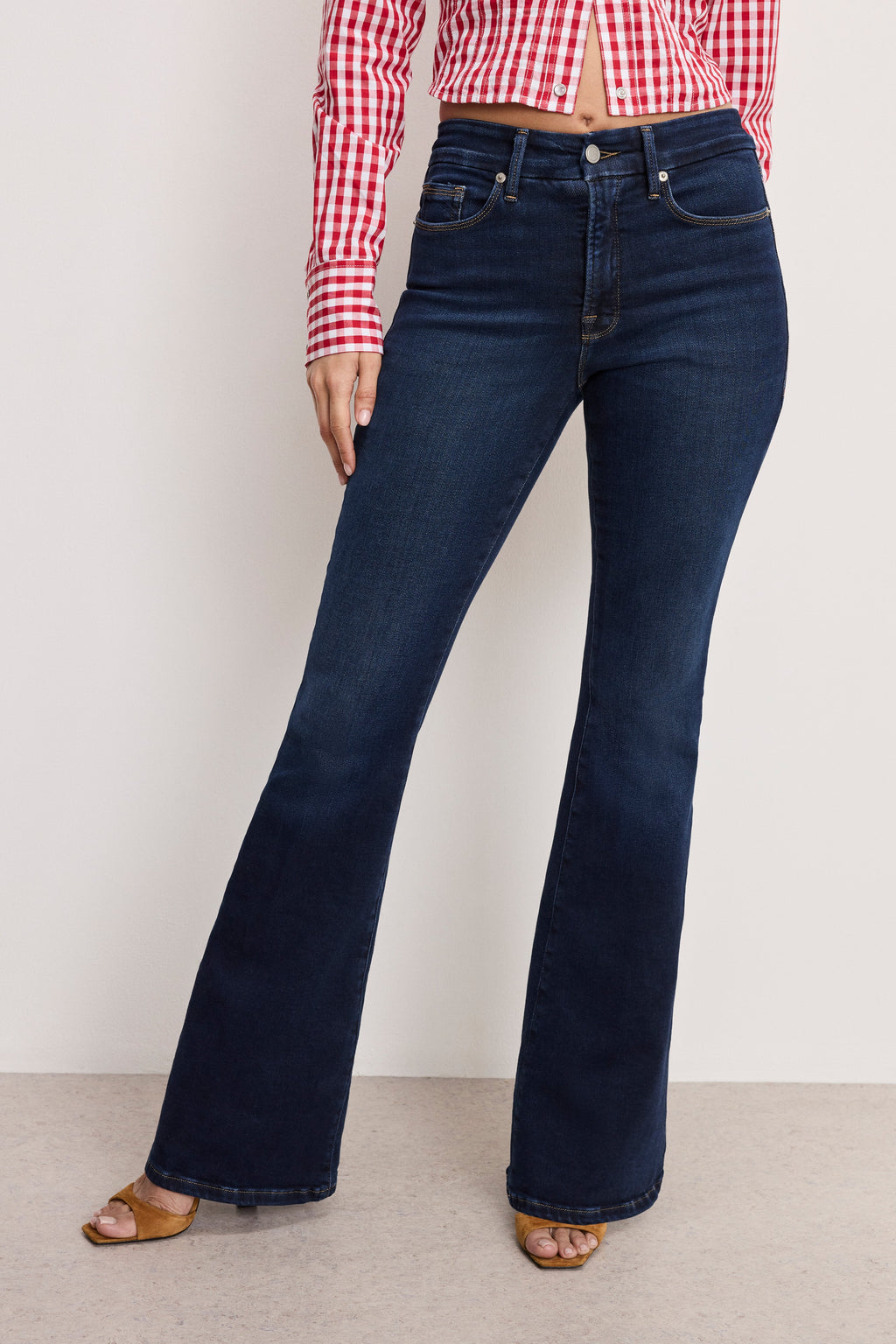DOLLY JOLEANS FLARE JEANS INDIGO1020