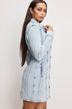 DOLLY DENIM CORSET DRESS INDIGO1022