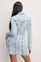 DOLLY DENIM CORSET DRESS INDIGO1022