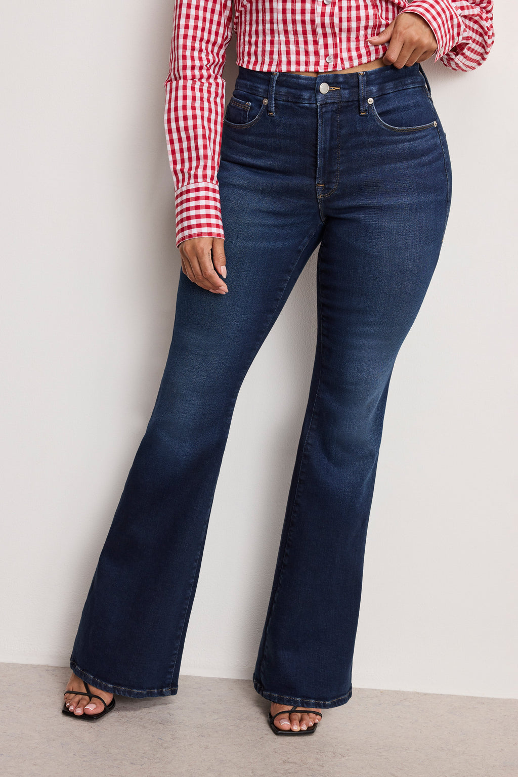 DOLLY JOLEANS FLARE JEANS INDIGO1020