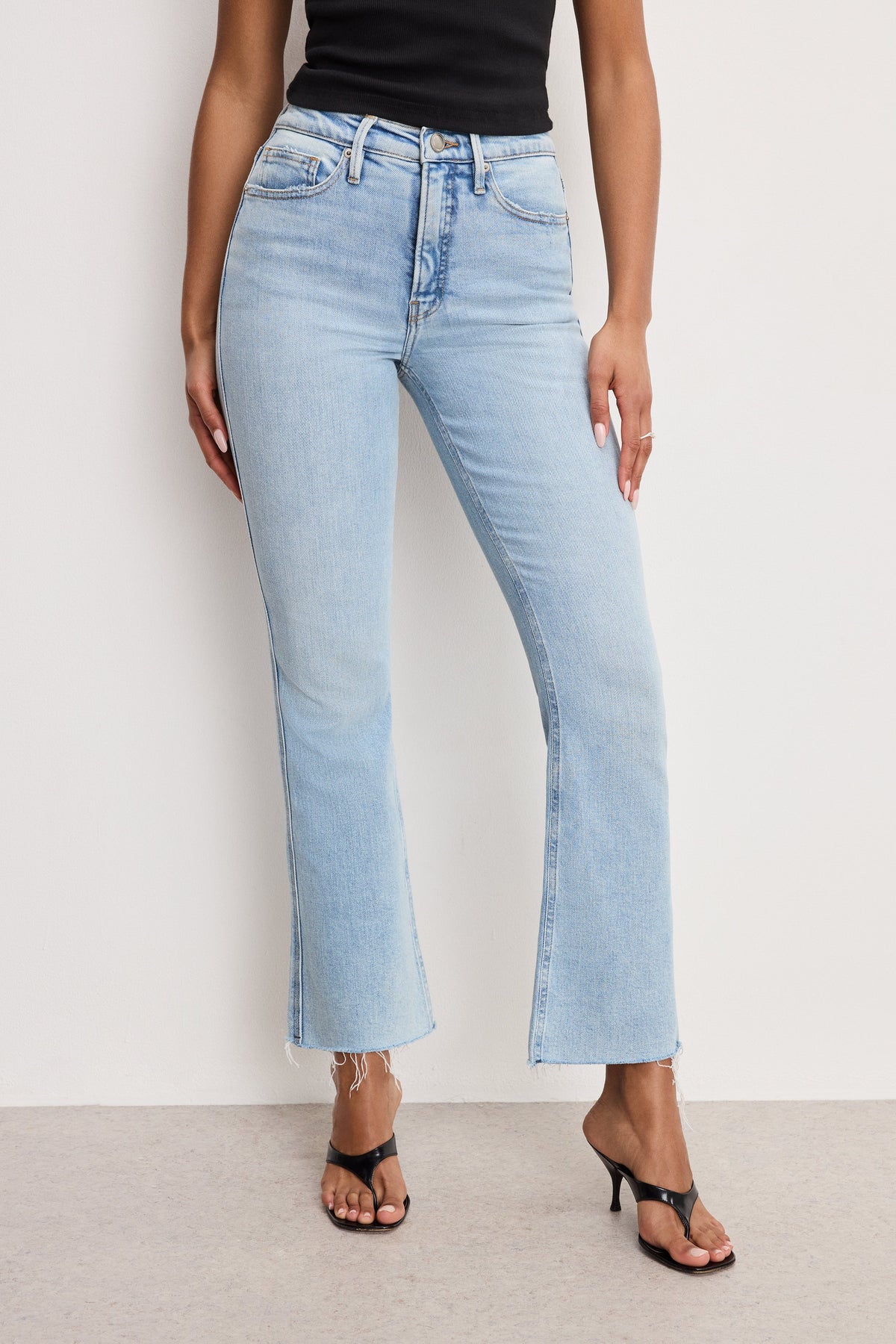GOOD KICK FLARE JEANS INDIGO954