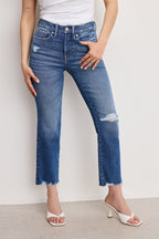 GOOD PETITE STRAIGHT JEANS INDIGO943