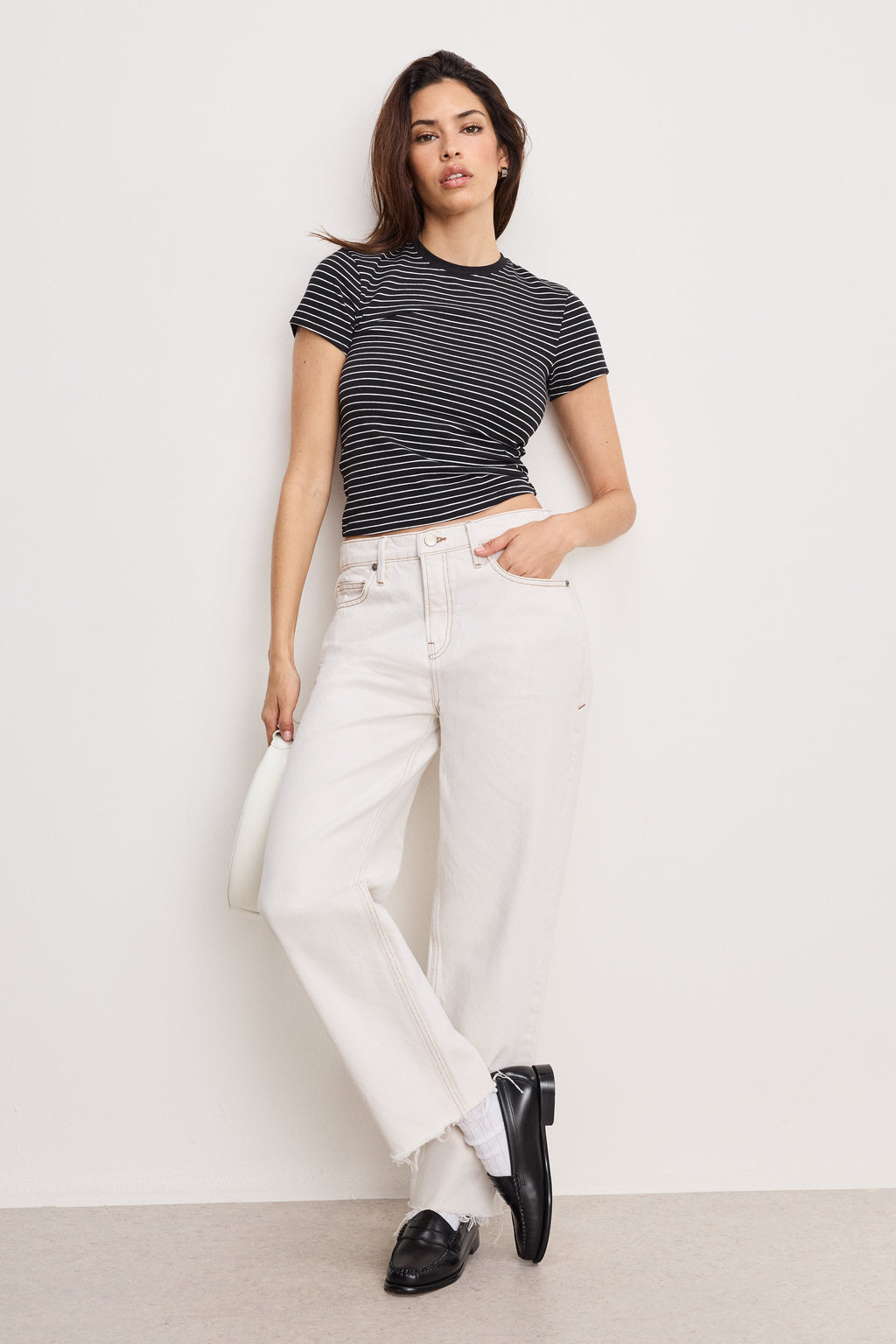 GOOD RELAXED STRAIGHT JEANS PEARL001
