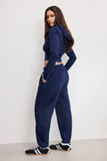 JEANIUS BOYFRIEND SWEATPANTS INDIGO1029