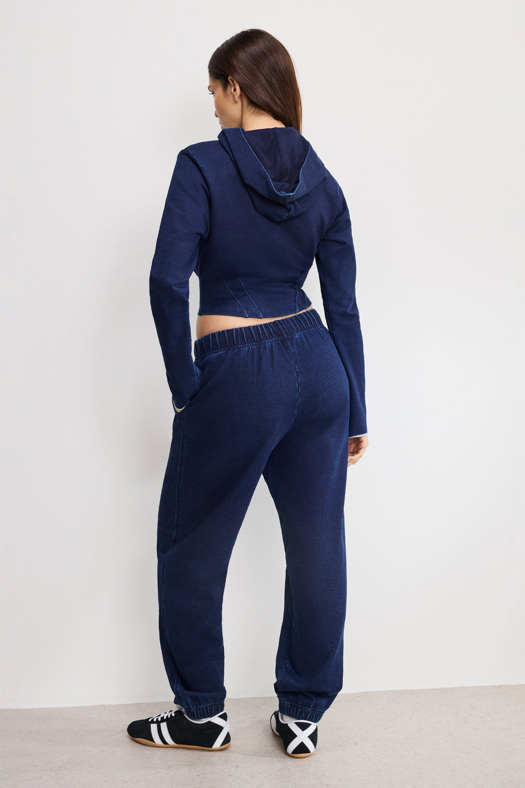 JEANIUS BOYFRIEND SWEATPANTS INDIGO1029