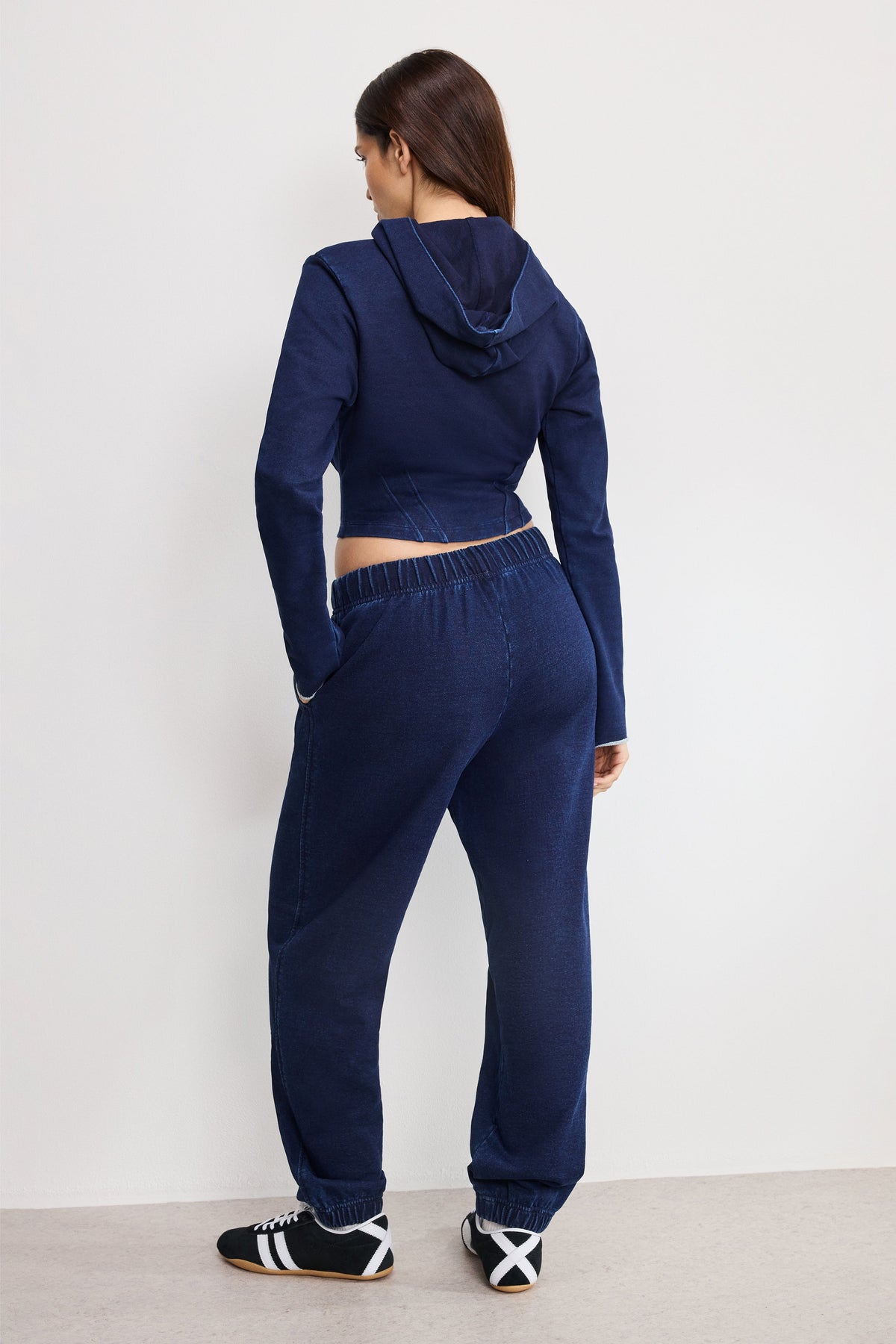 JEANIUS BOYFRIEND SWEATPANTS INDIGO1029