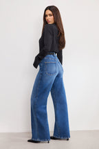 SOFT TECH GOOD SKATE WIDE LEG JEANS INDIGO891