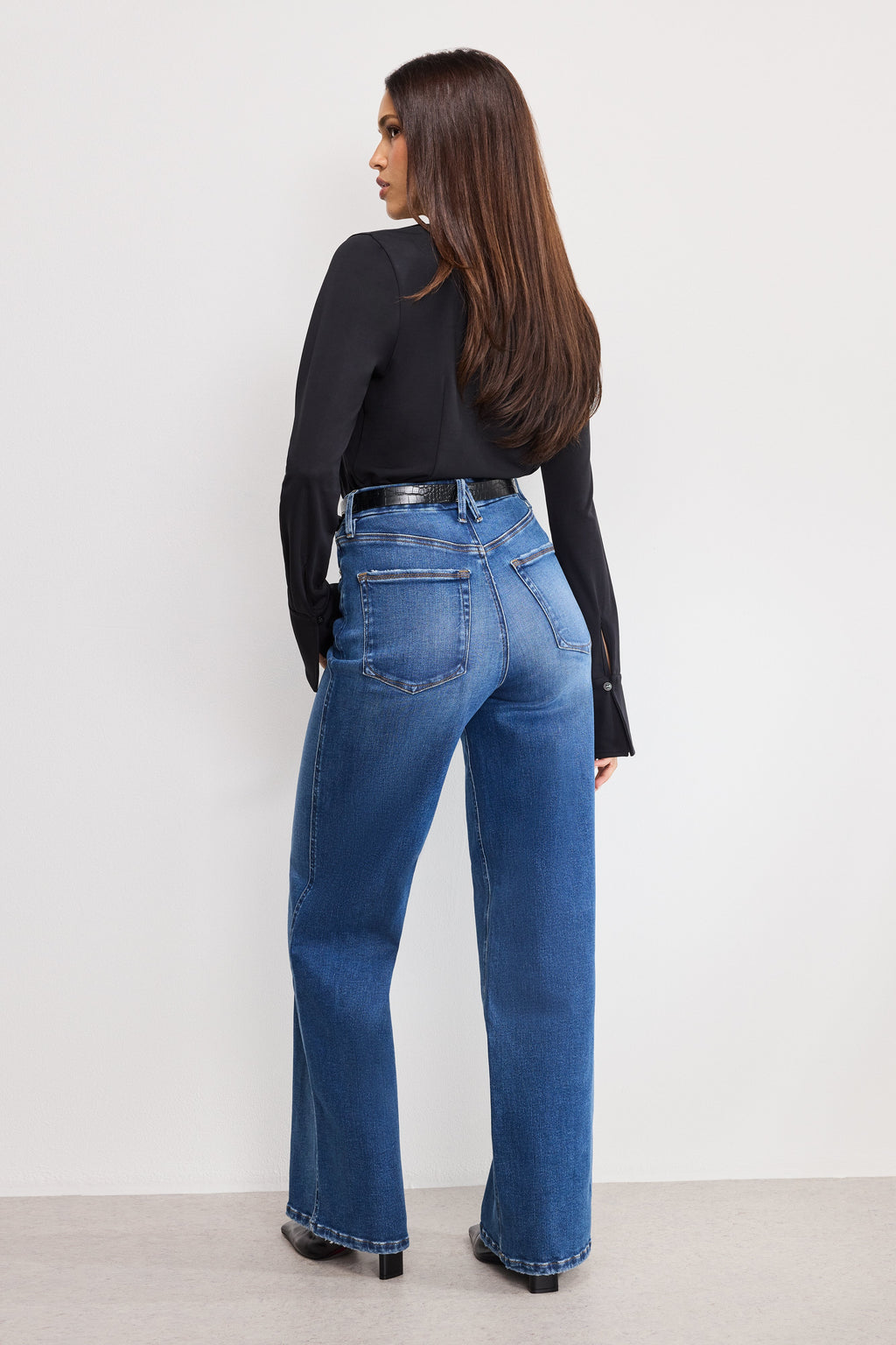 SOFT TECH GOOD SKATE WIDE LEG JEANS INDIGO891