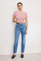 SOFT TECH GOOD LEGS STRAIGHT JEANS INDIGO514