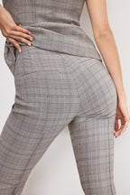PLAID VEST GLEN PLAID001