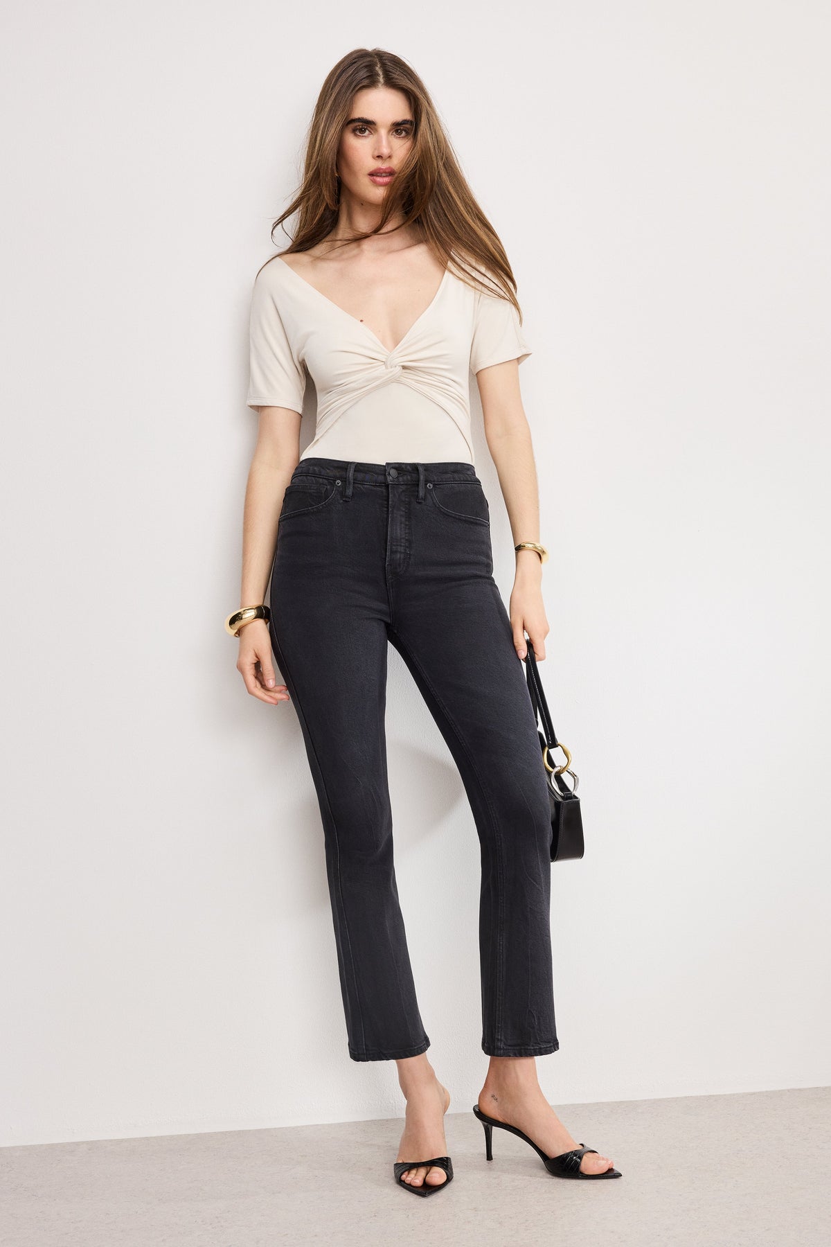 JERSEY TWIST FRONT BODYSUIT ECRU003