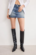 COATED GOOD 90S MINI SKIRT INDIGO927