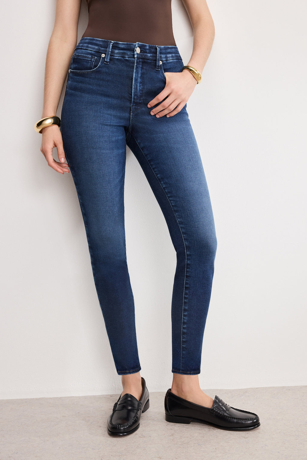 SOFT TECH GOOD LEGS SKINNY JEANS INDIGO1068