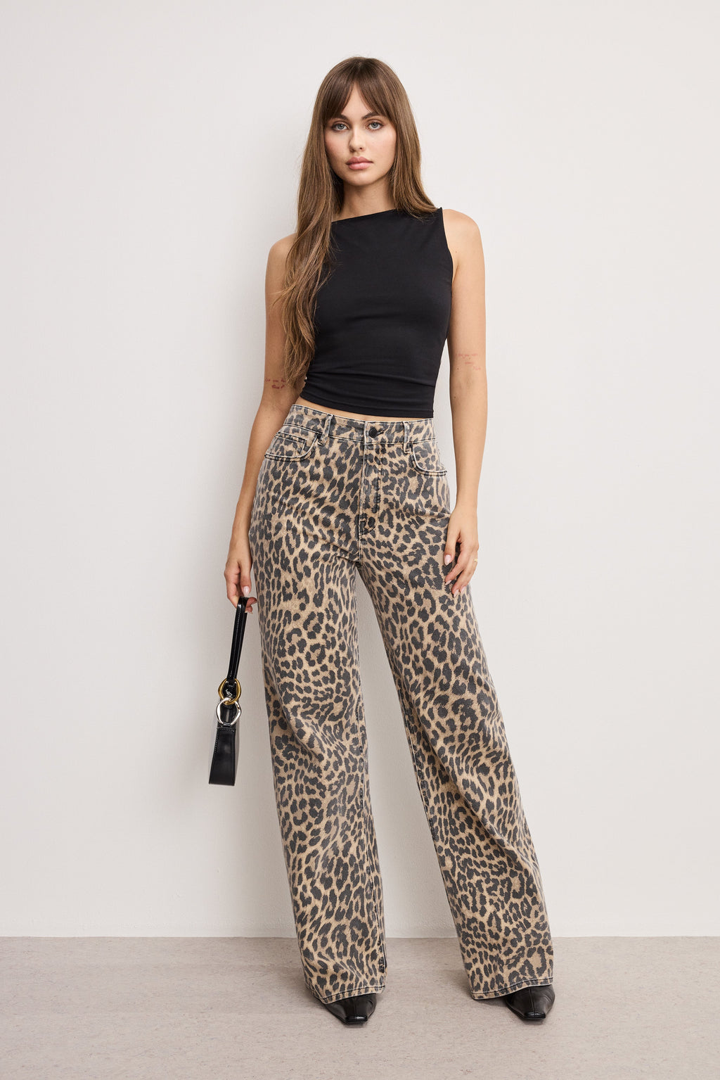 GOOD EASE LEOPARD JEANS LUCKY LEOPARD001