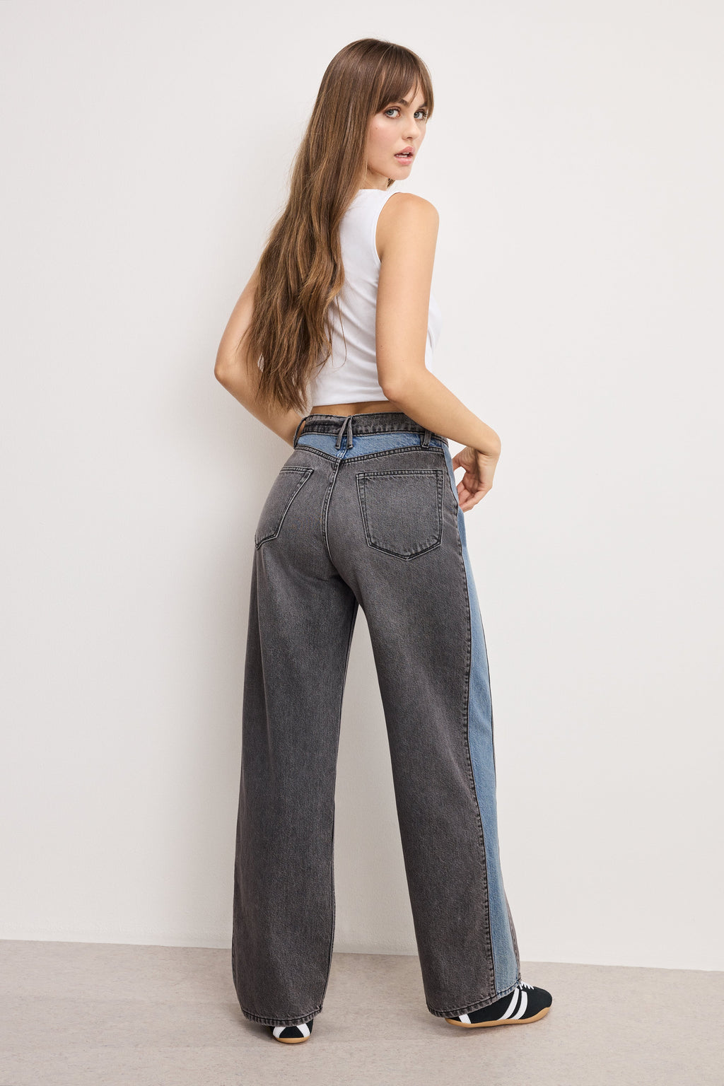 GOOD LOW RISE BAGGY JEANS INDIGO1000