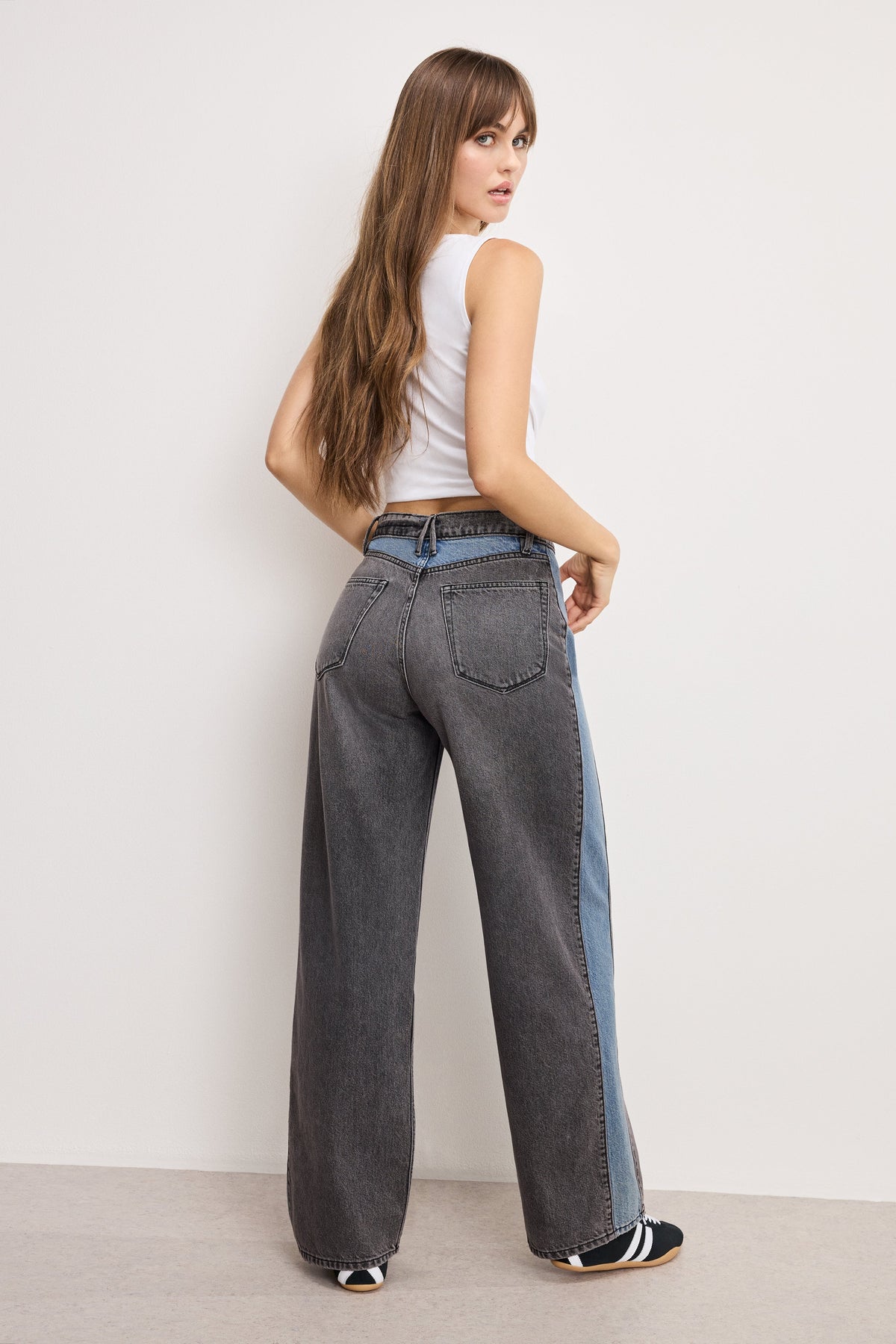 GOOD LOW RISE BAGGY JEANS INDIGO1000