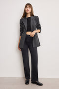 SOFT TECH GOOD TRUE STRAIGHT JEANS BLACK343