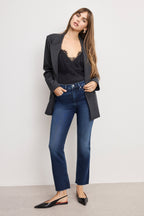 SOFT TECH GOOD KICK FLARE JEANS INDIGO1068