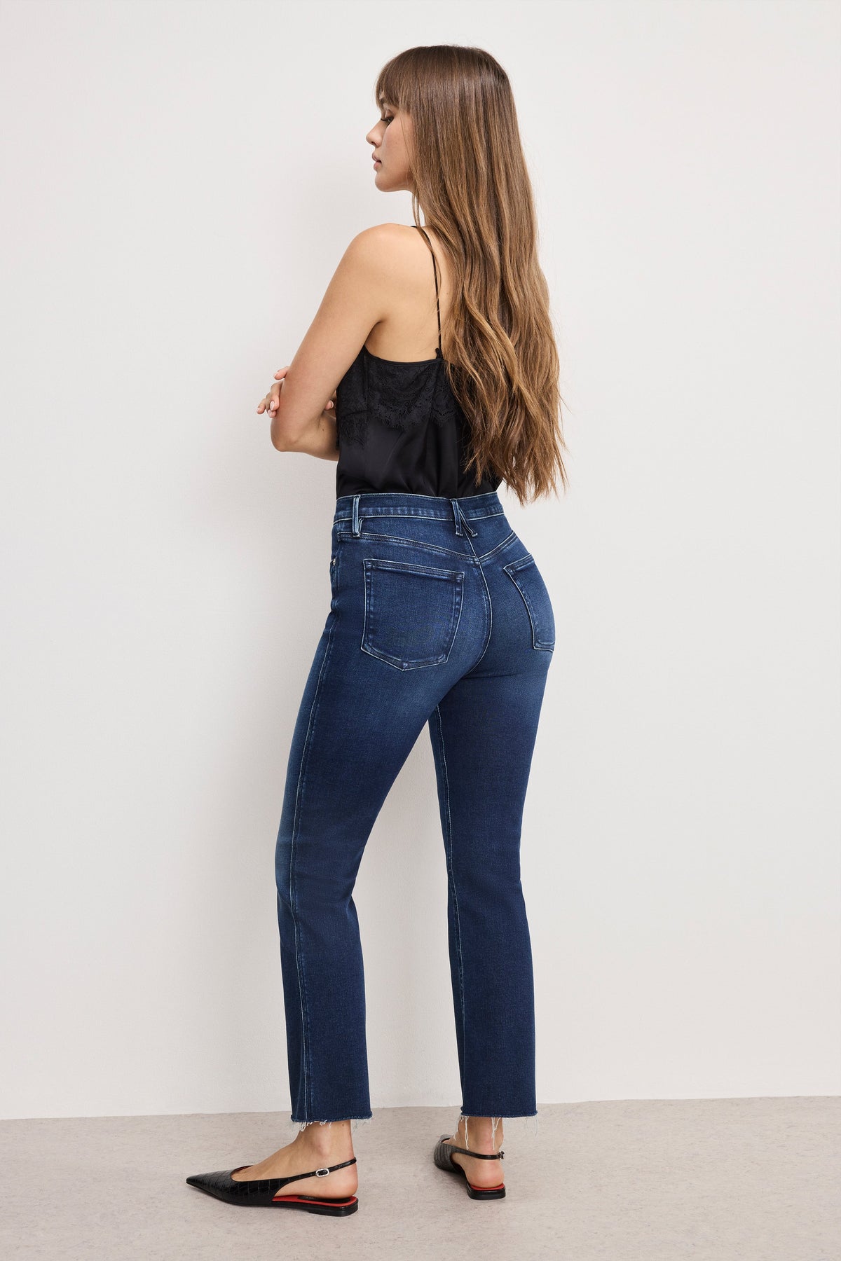 SOFT TECH GOOD KICK FLARE JEANS INDIGO1068