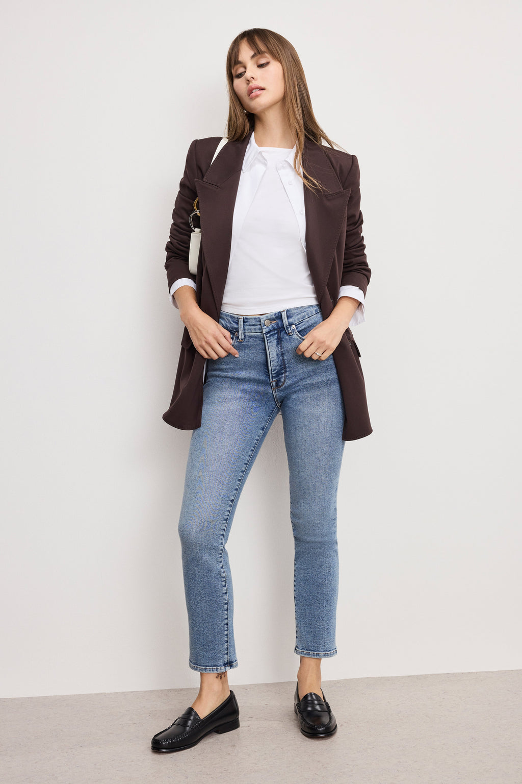 GOOD LEGS STRAIGHT JEANS INDIGO988