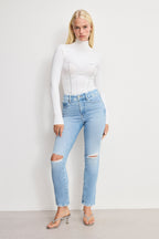 DOLLY CRYSTAL CORSET BODYSUIT WHITE001