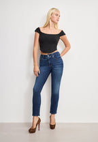 DOLLY JOLEANS STRAIGHT JEANS INDIGO1080