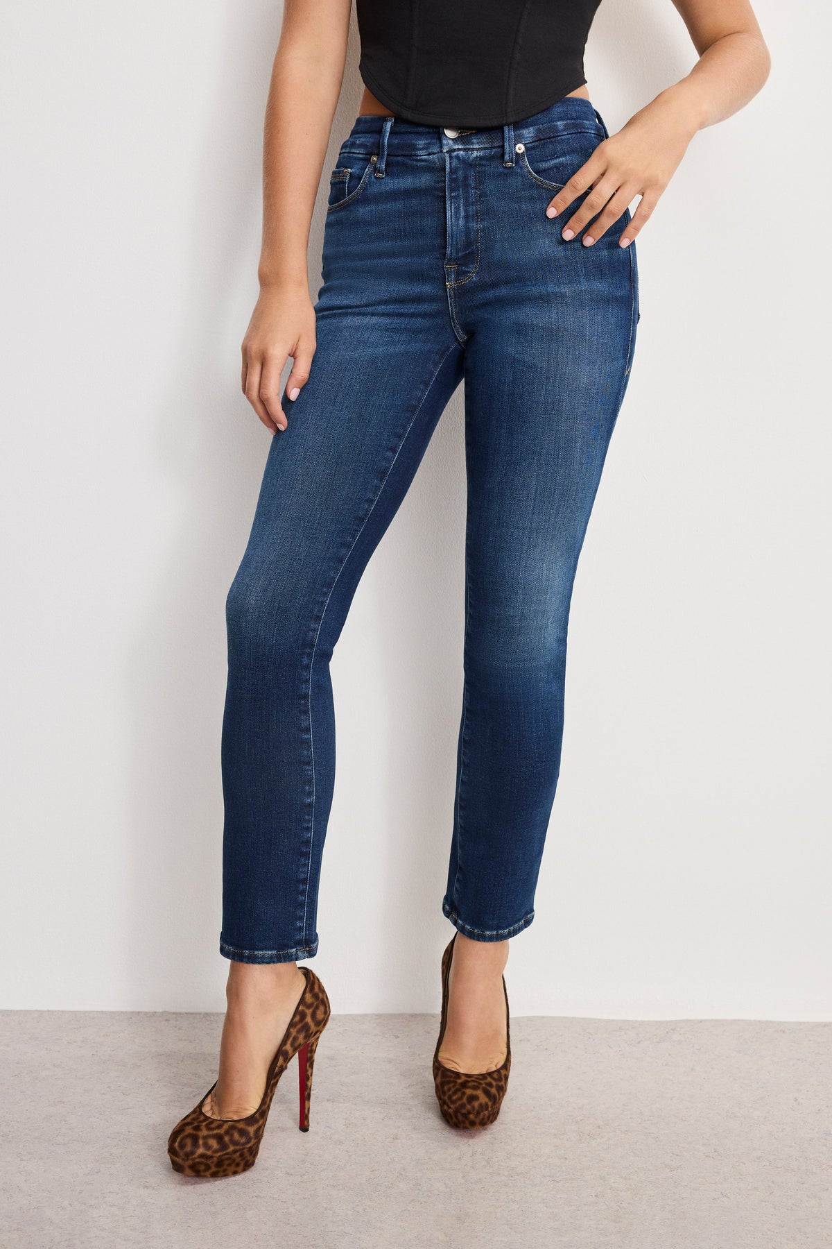 DOLLY JOLEANS STRAIGHT JEANS INDIGO1080