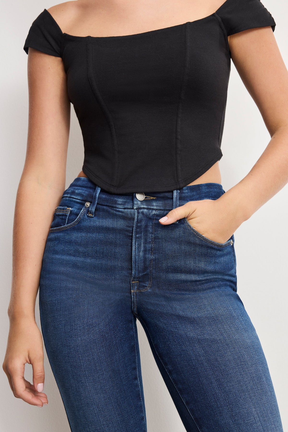 DOLLY JOLEANS STRAIGHT JEANS INDIGO1080