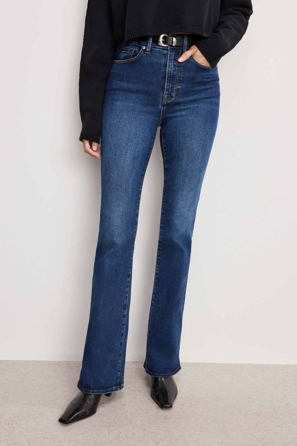 ALWAYS FITS GOOD CLASSIC BOOTCUT JEANS LONG INDIGO446